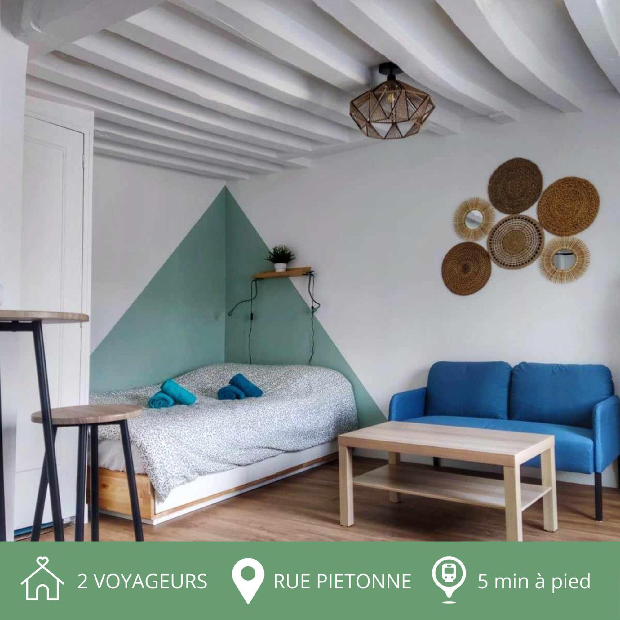 Au P'Tit Lagny - Rue Pietonne Apartment Exterior photo